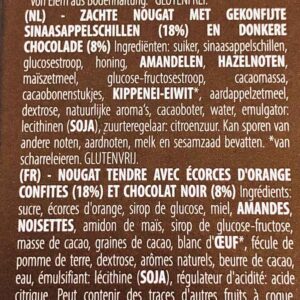Noga.nl Quaranta Noga Passie Sinaasappel en Donkere Chocolade Ingred